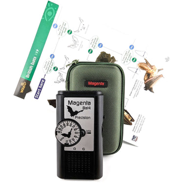 Magenta - Bat4 Bat Detector with Case and Guide